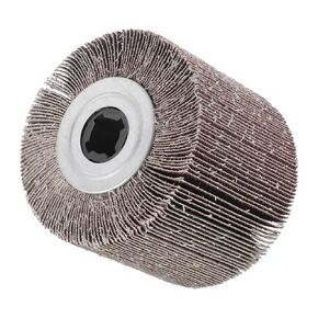 Abrasive Flap Wheel, 120mmx100mm (D x L) 60 Grit, Cloth Wheel - (Applications: for Burnishing Polishing)