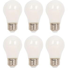Westinghouse Lighting 5325000 6 Watt (60 Watt Equivalent) A15 Dimmable Soft White Filament LED Light Bulb, Medium Base