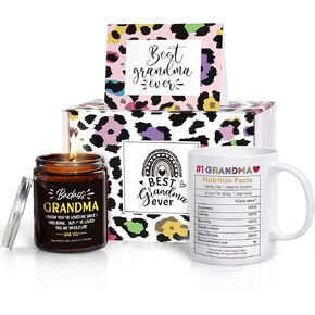 Grandma Birthday Gifts - Gifts for Grandma Mother Day - Grandma Gift Ideas, Gifts for Grandma from Grandchildren/Granddaughter/Grandson, Grandma Grandmother Gifts, Best Grandma Gifts, New Grandma Gift