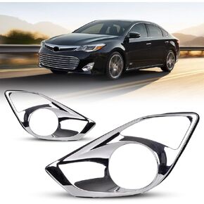 AUTOWIKI Fog Light Assembly for 2013-2015 Toyota Avalon With Clear Lens 2PCS OEM Replacement Driving Fog Lamps with Switch and Wiring Kit