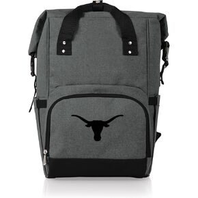 PICNIC TIME NCAA Unisex-Adult NCAA OTG Roll-Top Cooler Backpack, Hiking Backpack Cooler, Soft Cooler Bag