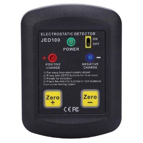 Electricity Field Meter, JED100 Electrostatic Voltage Tester Non-Woven Fabric Static Electrostatic Field Meter