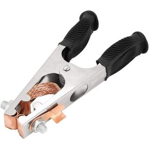 500A Welding Ground Clamp Electroplated Copper Earth Clip for Manual Welders
