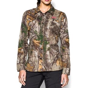 Under Armour UA Performance Field Shirt - Womens Realtree AP-Xtra / Perfection Medium