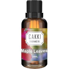Essential Oils for Diffusers for Home, Scent-Maple Leave, Single Large Size 50ml, CAKKI Fragrance Oils, for Candle Making, for Soap Making, Diffuser Oil Scents