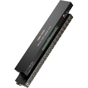CENMATE HDMI Splitter 1 in 16 Out, 16 Port HDMI Splitter Support 4Kx2K@30Hz Duplicate/Mirror, HDM 1.4, EDID, 3D Video Play, 10.2Gbps, HDCP, Deep Color 24bit/36bit in Saudi Arabia