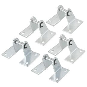 PATIKIL Air Cylinder Connecting Pneumatic Rod Splint Mounting Bracket, 5 Pack MAL Pneumatic Parts Cylinder Installation Stand for 20mm 25mm Cylinder Dia.
