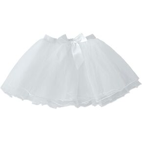 Jastore الفتيات توتو تنورة طفل طفل 4 طبقات تول مطاطا توتو الباليه تنورة الأميرة فستان لرقص الباليه حفلة الهالوين in Kuwait