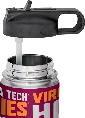 Rico Industries NCAA Virginia Tech Hokies 22oz Stainless Steel Tumbler with Lid - Great For Coffee, Tea, Water or Cocktails in Saudi Arabia