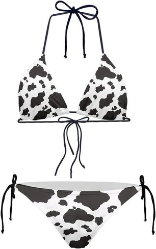 Belidome Bikini Triangle Sets for Women 2 Piece Swimsuit Halter String Swimwear Bathing Suit in Kuwait