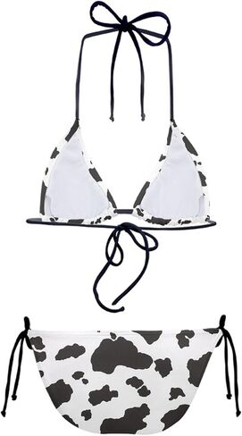 Belidome Bikini Triangle Sets for Women 2 Piece Swimsuit Halter String Swimwear Bathing Suit in Kuwait