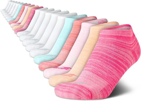 Avia Women's Athletic Socks - 20 Pack Low Cut Ankle Socks (Shoe Size: 4-9) in Saudi Arabia