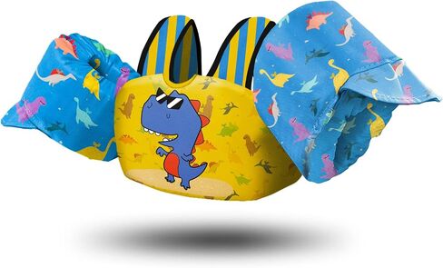 Swim Vest for Kids 30-60 Lbs Girls Boys Life Jacket with Double Security Buckle Floaties for Toddler from 2,3,4,5,6,7,8 Years Old Children in Saudi Arabia
