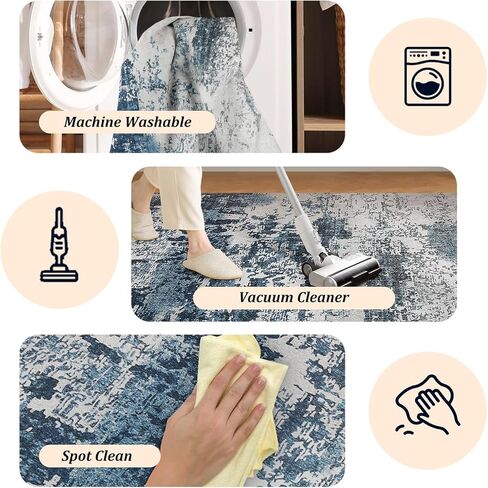 مجردة المطبخ عداء البساط، 2x6 قابل للغسل البساط عداء عدم الانزلاق الحديثة لينة المدخل عداء غرفة نوم السجاد البيج رمي السجاد عداء للداخلية مدخل الحمام غرفة الغسيل بهو in Kuwait