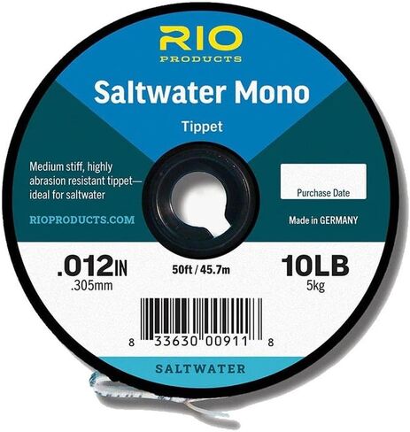 Rio Fly Fishing Tippet Power Flex-Plus 2X-Tippet 50yd Fishing Tackle, Clear in Saudi Arabia