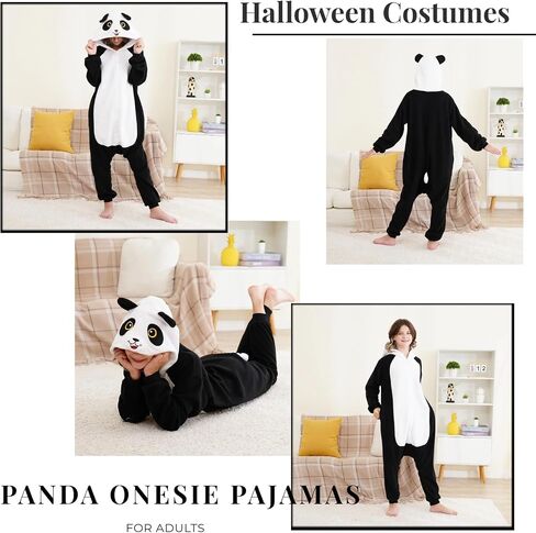 Adult Onesie Pajamas Animal Halloween Cosplay Costume One-piece Sleepwear Homewear in Saudi Arabia