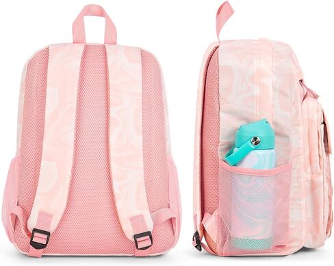 Choco Mocha Teal School Backpack for Teen Girls Travel Backpack for Girls Middle School lightweight Large Bookbag 17 Inches in Saudi Arabia