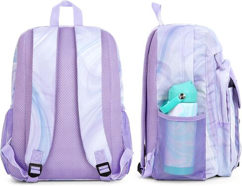 Choco Mocha Teal School Backpack for Teen Girls Travel Backpack for Girls Middle School lightweight Large Bookbag 17 Inches in Saudi Arabia