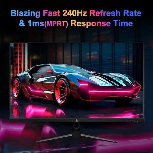 شاشة ألعاب Z-Edge منحنية مقاس 27 بوصة 16:9 2560x1440 165/144 هرتز 1 مللي ثانية شاشة ألعاب LED بدون إطار، UG27Q AMD Freesync Premium Display Port HDMI مكبرات صوت مدمجة in Kuwait