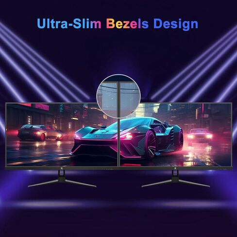 شاشة ألعاب Z-Edge منحنية مقاس 27 بوصة 16:9 2560x1440 165/144 هرتز 1 مللي ثانية شاشة ألعاب LED بدون إطار، UG27Q AMD Freesync Premium Display Port HDMI مكبرات صوت مدمجة in Kuwait