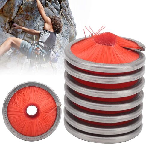 Rope Washing Brush, High Accuracy Portable Small Convenient Lightweight Rope Brush for Mountaineering in Saudi Arabia