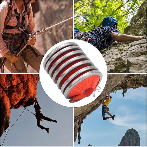 Rope Washing Brush, High Accuracy Portable Small Convenient Lightweight Rope Brush for Mountaineering in Saudi Arabia