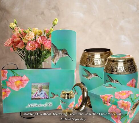 Cozy Cardinal Cremation Urns for Human Ashes Adult Male for Funeral, Burial or Home. Cremation Urns for Adult Male Large Urns for Dad and Cremation Urns for Adults XL Large & Small Urns for Ashes in Kuwait