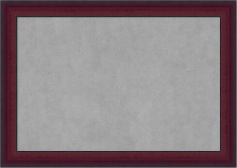 Amanti Art Framed Magnetic Board (29 x 23) Canterbury Cherry Magnet Board, Medium Magnetic Bulletin Board for Office Decor, Mudroom, Kitchen or Organization Drop Zone from WI, USA in Kuwait