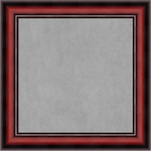 Amanti Art Framed Magnetic Board (29 x 23) Canterbury Cherry Magnet Board, Medium Magnetic Bulletin Board for Office Decor, Mudroom, Kitchen or Organization Drop Zone from WI, USA in Kuwait