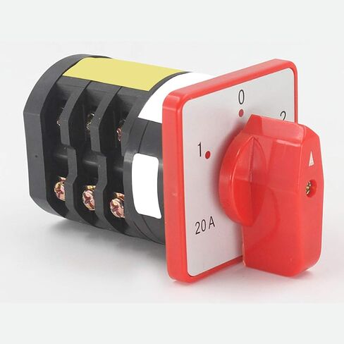 مفتاح نقل عالمي HZ5D M06 محرك عكسي 380 فولت مدمج للأمام والخلف والعتاد الثالث والقسم الثالث 20A 1 قطعة in Saudi Arabia
