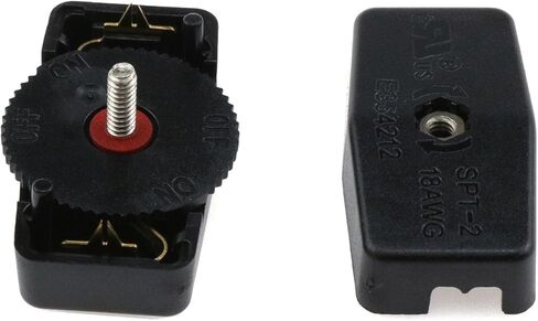 The Replacement of Orthostitial Rotary Switches Gear Rotary Switches 18/2 SPT-2 Light Cables Direct Plug Light Line Switches-2PCS in Saudi Arabia