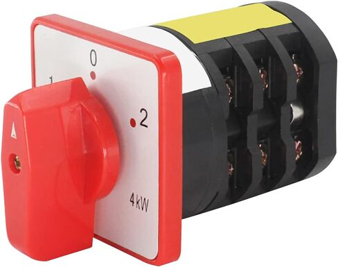 Universal Transfer Switch HZ5D M06 Combined Reverse 380V Motor Forward and Reverse Third gear and Third Section 20A 1Pcs in Saudi Arabia