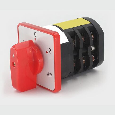 Universal Transfer Switch HZ5D M06 Combined Reverse 380V Motor Forward and Reverse Third gear and Third Section 20A 1Pcs in Saudi Arabia
