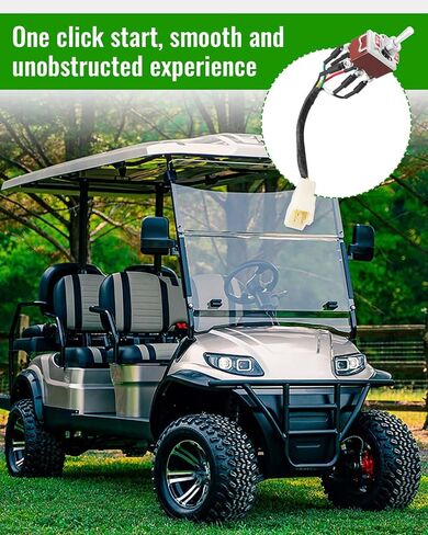 Run and Tow Switch with Harness Fit for ICON EV Golf Cars i20 i20U i20L i40 i40F i40L i60 i60F i60L i80, Advanced Golf cart Accessories for Sports and Outdoors Golf Enthusiasts in Saudi Arabia