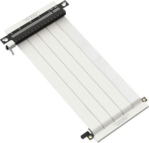 لينك اب - كابل رفع AVA5 PCIE 5.0 | دليل مستقبلي للتركيب العمودي لوحدة معالجة الرسومات Gen 5 | سرعة x16 128 جيجابايت/ثانية | متوافق مع PCIe 4.0 | مصممة لـ ITX | فردي عكسي مستقيم، أسود 23 سم in Kuwait