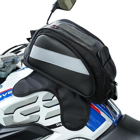 Motorcycle Tank Bag Universal Waterproof Oxford Fabric with Strong Magnetic，Magnetic Tank Bag, fits Harley Davidson, Indian, Honda, Yamaha, Suzuki and more in Saudi Arabia
