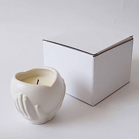 Ceramic Jar Candles Lavender Scented Soy Wax Canette ，Heart of Hope ，Best Love and Gifts for Best Friend, Humorous Scented Jar Candle Gifts for Friendship in Saudi Arabia