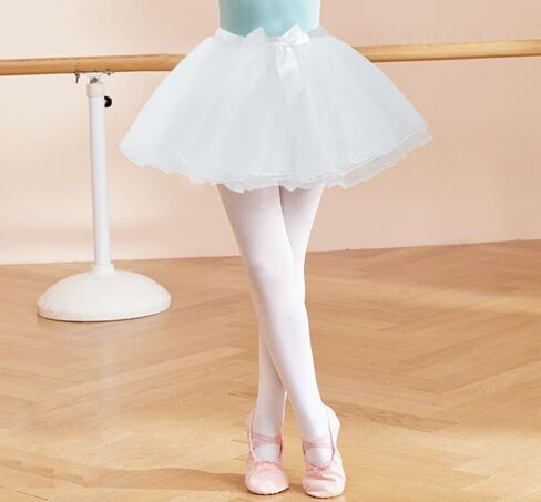 Jastore Girls Tutu Skirt Toddler Kid 4 Layers Tulle Elastic Tutu Ballet Skirt Princess Dress for Ballet Dance Halloween Party in Kuwait