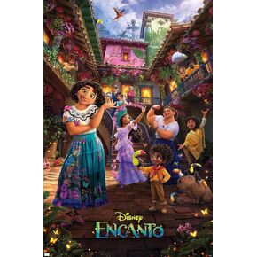 Trends International Disney Encanto - Family One Sheet Wall Poster, 22.37" x 34.00", Premium Unframed Version