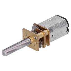 Gear Motor, 12FN20 DC6V M4 x 20mm Reduction Gear Motor, 90RPM Rated Speed, for Robots, Massage Machines, Home Appliances, Shoe Mold Machines