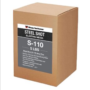 Steel Shot S-110 - Blasting Media - Fine Shot Size (15lb)