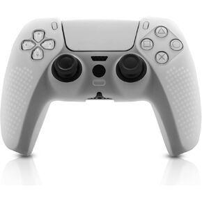 ECHZOVE PS5 Controller Cover Case, Anti-Slip Silicone Cover Skin Compatible with PS5 Controller with Thumb Grip Caps, Joystick Protectors and Cover Wrap Sticker - Black Myth Wukong