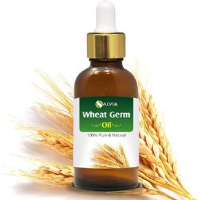 Wheat Germ (Triticum aestivum) Essential Oil | Pure & Natural Undiluted Uncut Cold Pressed Oil | Use for Aromatherapy & Skin | Therapeutic Grade (50ml with Dropper)