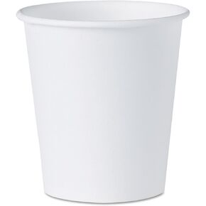 SOLO Cup Company White Paper Water Cups, 3 oz, 100/Pack, 100 Count (Pack of 1)