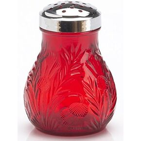 Sugar Shaker Dispenser - Inverted Thistle Pattern - American Made (Pink)
