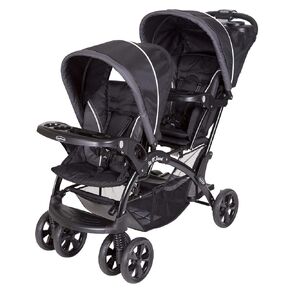 Baby Trend Sit N' Stand® Double 2.0 Stroller, Dash Black