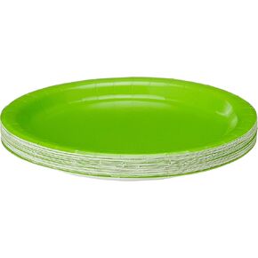 Creative Converting 24 Count Touch of Color Paper Dessert Plates, Fresh Lime