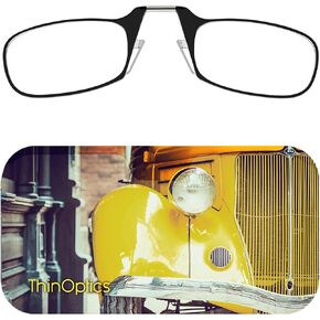 Always With You ThinOptics Readers - نظارات قراءة بدون ذراع على الأنف - حافظة مطبوعة رفيعة يتم ربطها بالهاتف أو تناسب المحفظة in Kuwait