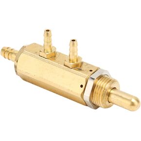 3 Holes Dental Chair Unit Foot Pedal Switch Standard 5 to 3mm Foot Control Switch Dental Water Foot Valve Dental Pedal Foot Control Valve Dental Chair Foot Copper Valve