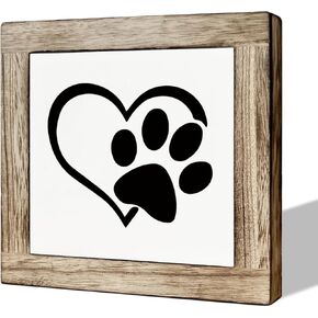 Dog Decor Sign, Wooden Box Signs for Home Decor, Inspirational Dog Sign, Farmhouse Decor for Shelf, Dog Home Decor, Dog Mom Gift, Gift for Dog Owner, Be The Person Your Dog Thinks You Are Sign